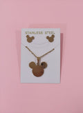 Block Mouse- Gold