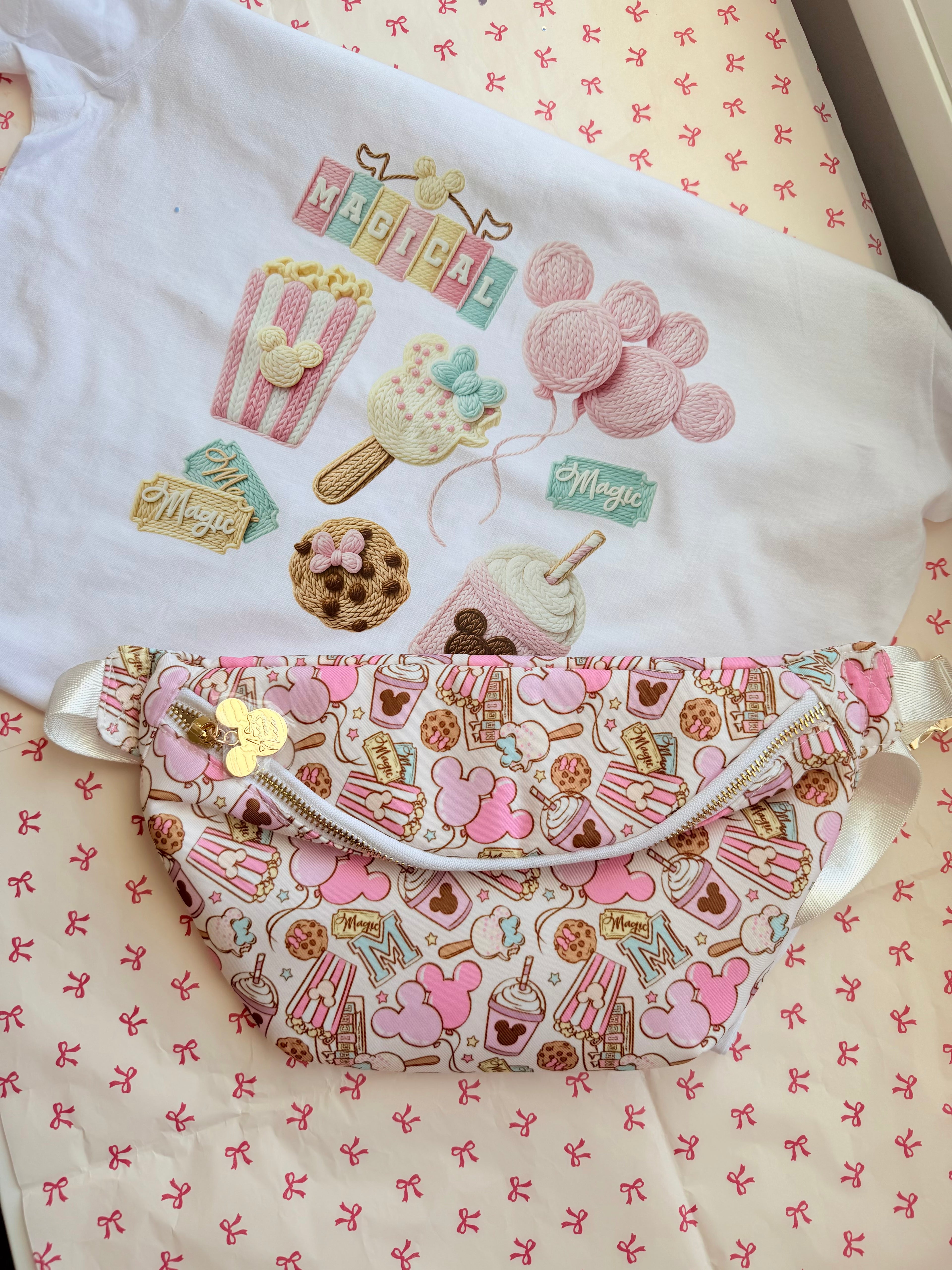 Magical day crochet t shirt