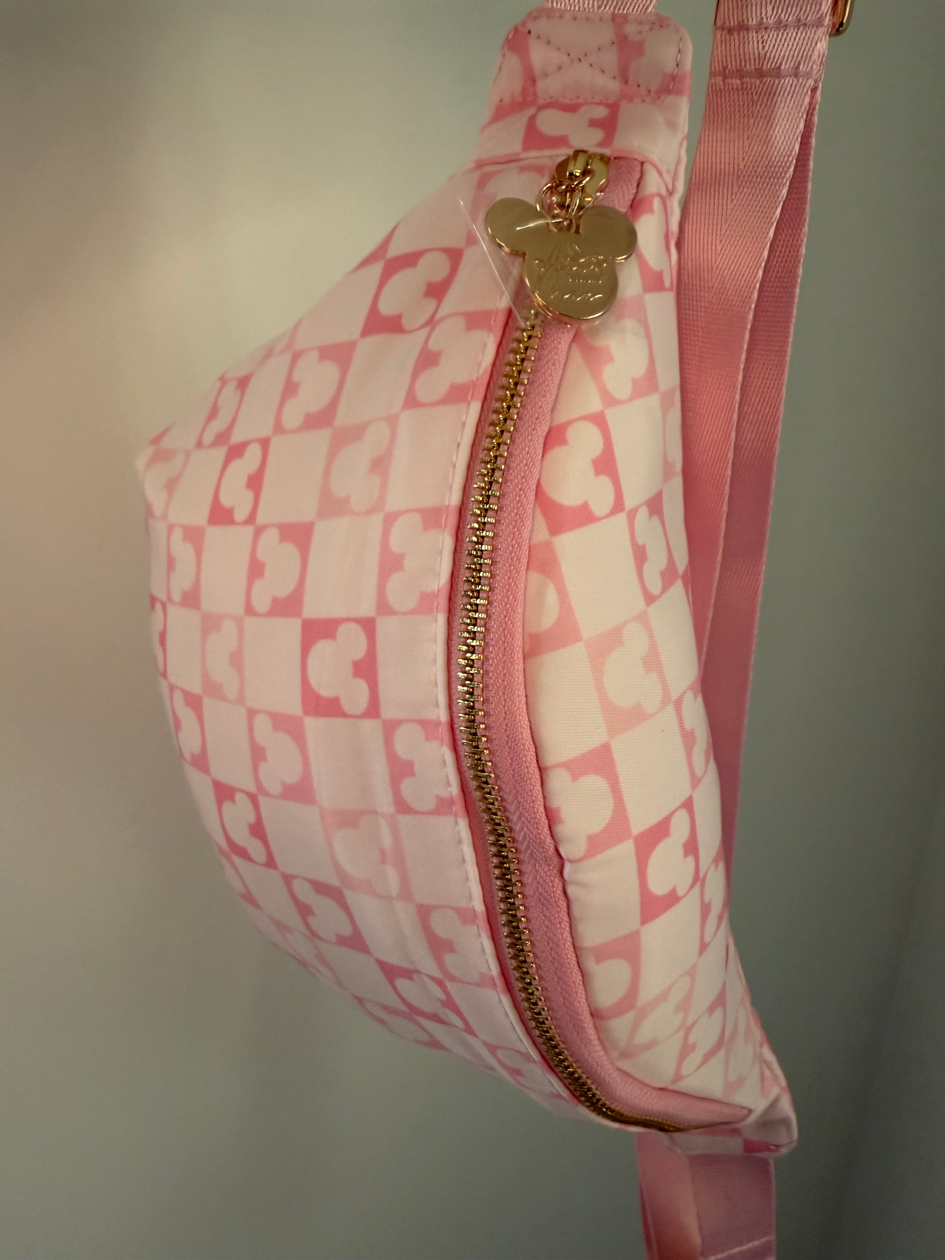 Check mouse crossbody bag